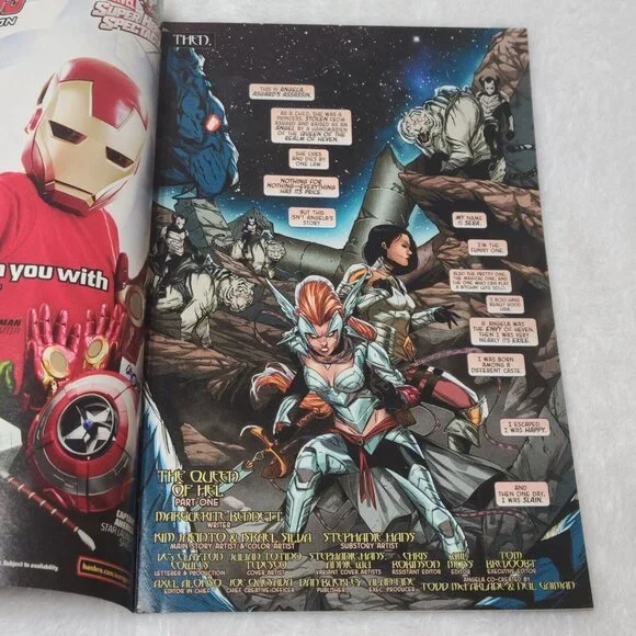 Angela Queen of Hel 1 Marvel Comics 2015 VF- Cover A - Picture 4 of 16